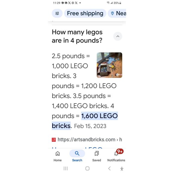 Lego Many Sets Assorted Dublocks 4Lbs - Picture 9 of 9